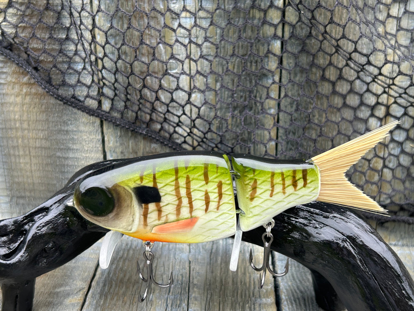 SOARDBAITS 6” SB HATCH RESIN GLIDE BAIT! 1.9 oz slow sink!