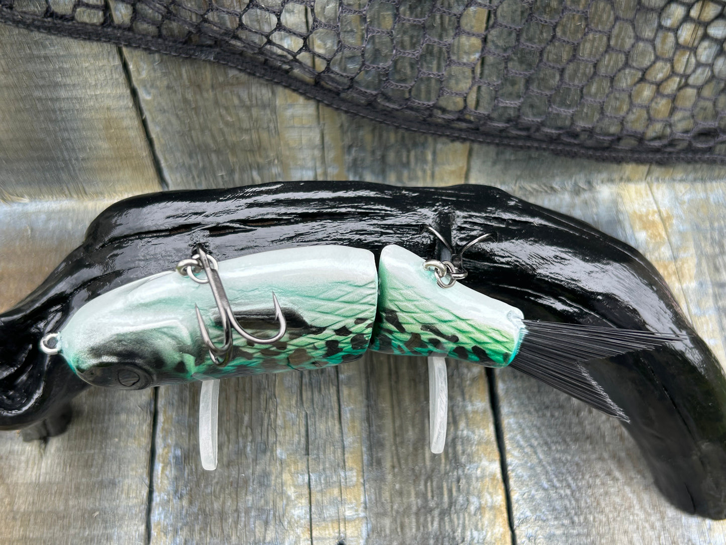 SOARDBAITS 6” SB HATCH RESIN GLIDE BAIT! 1.9 oz slow sink!