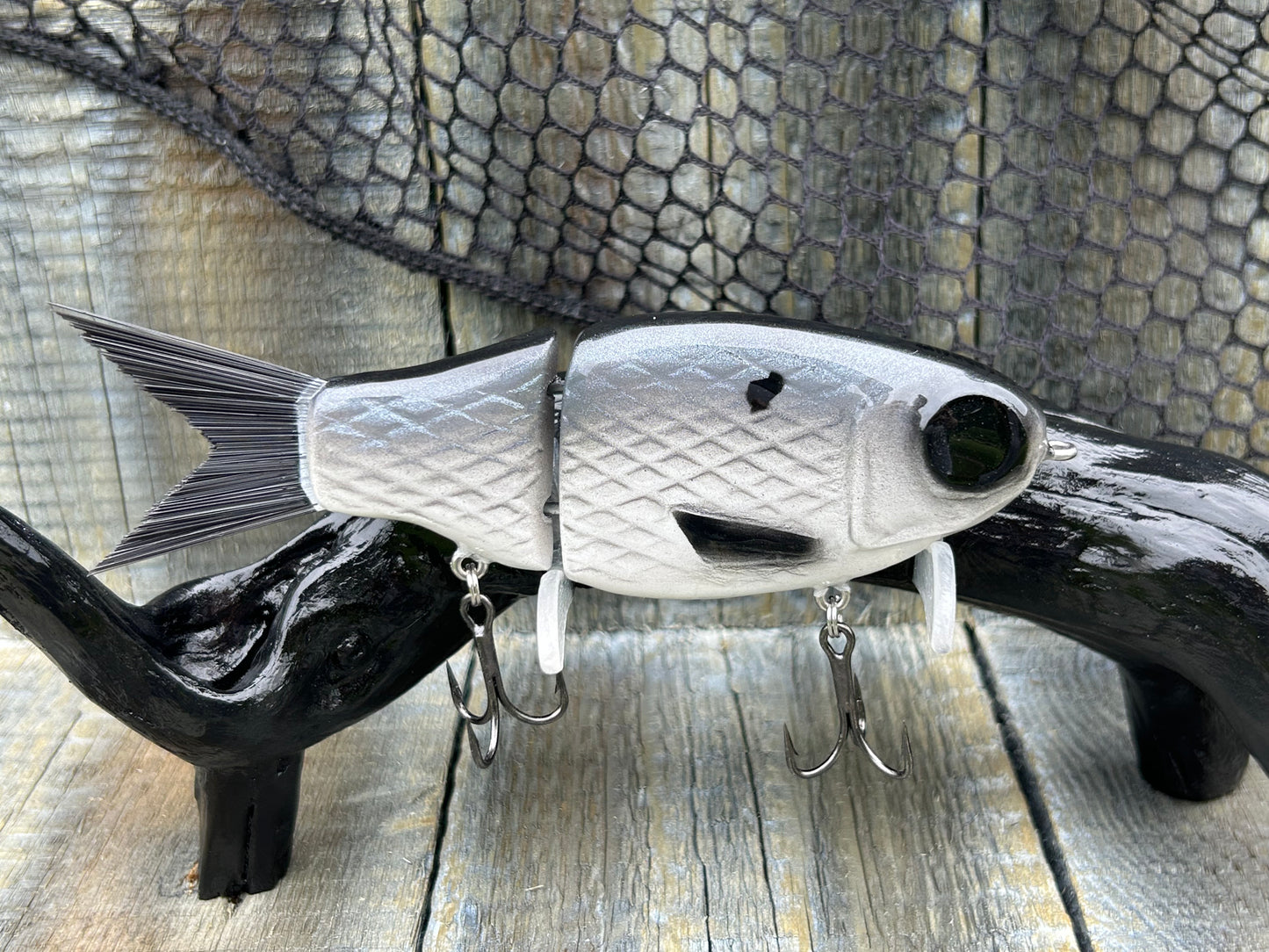 SOARDBAITS 6” SB HATCH RESIN GLIDE BAIT! 1.9 oz slow sink!