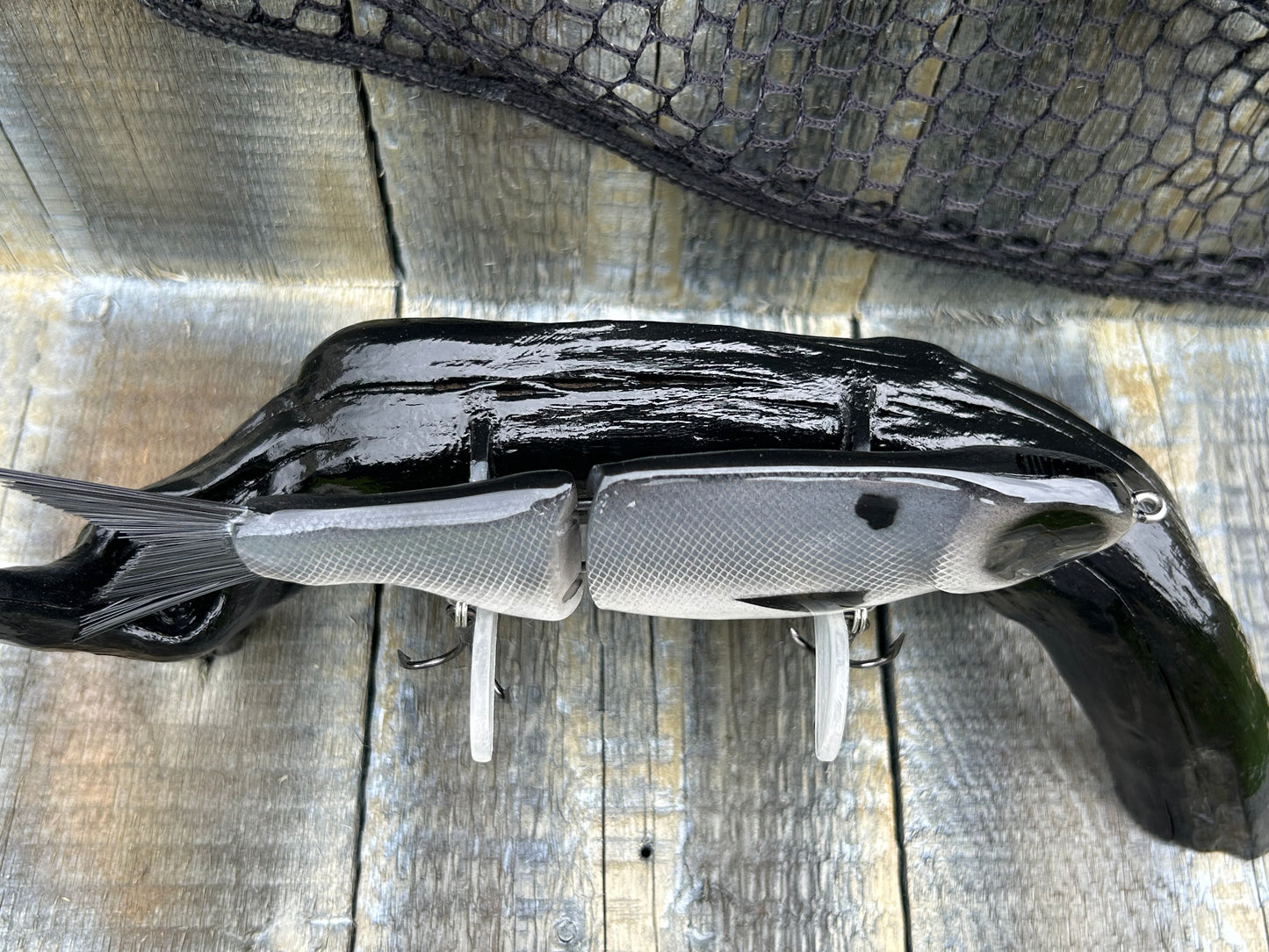 SOARDBAITS 7.5” SB SHAD SLIM RESIN GLIDE BAIT! 2.0 oz slow sink!