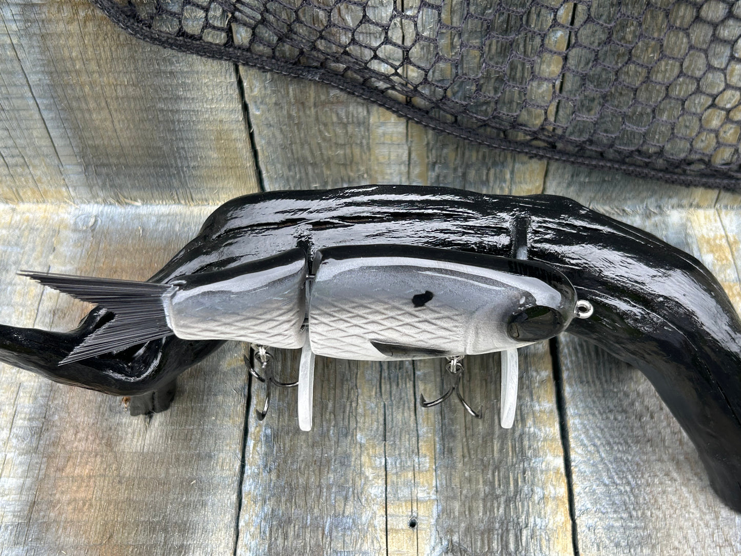 SOARDBAITS 6” SB HATCH RESIN GLIDE BAIT! 1.9 oz slow sink!