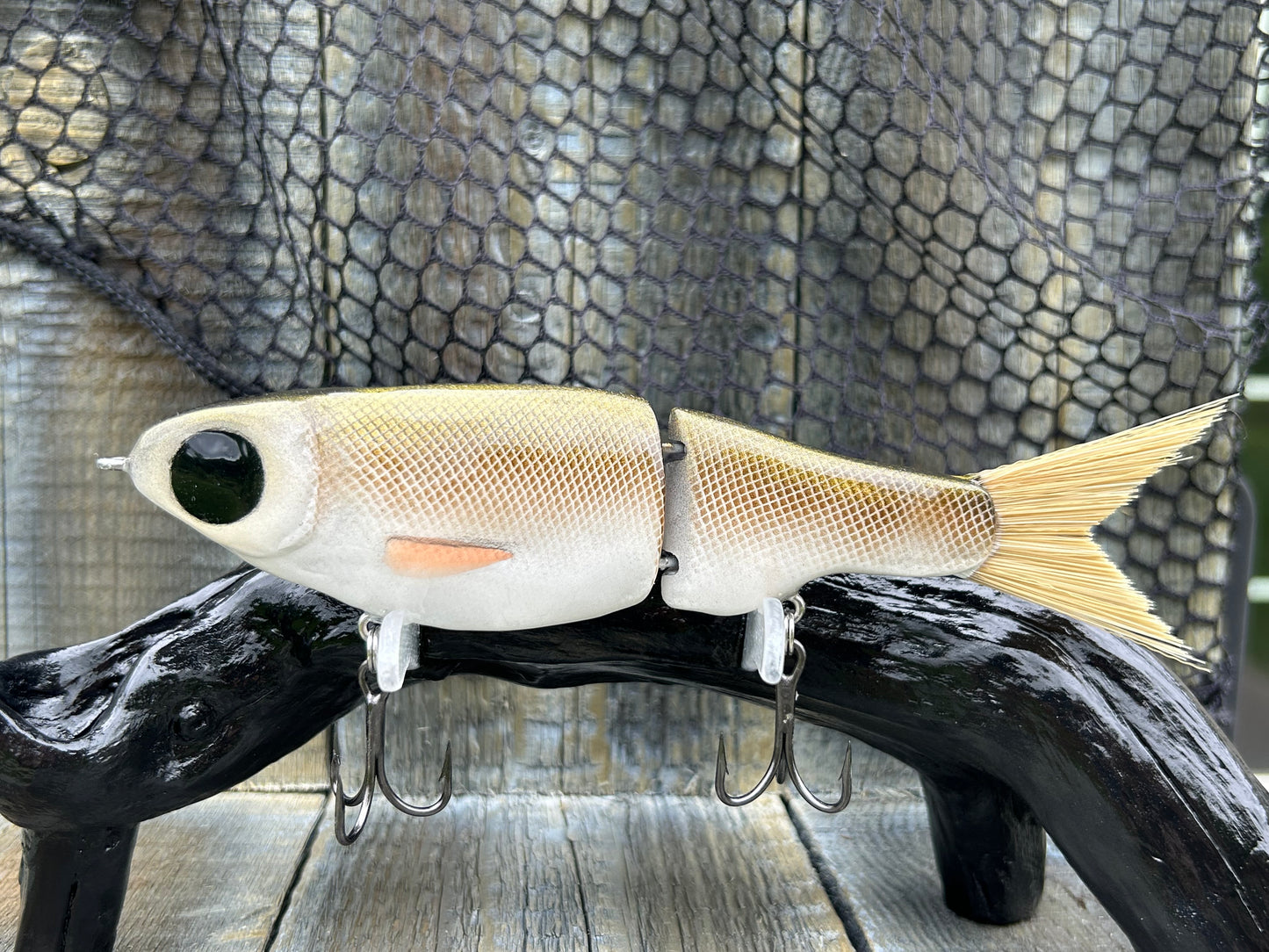 SOARDBAITS 7.5” SB SHAD SLIM RESIN GLIDE BAIT! 2.0 oz slow sink!