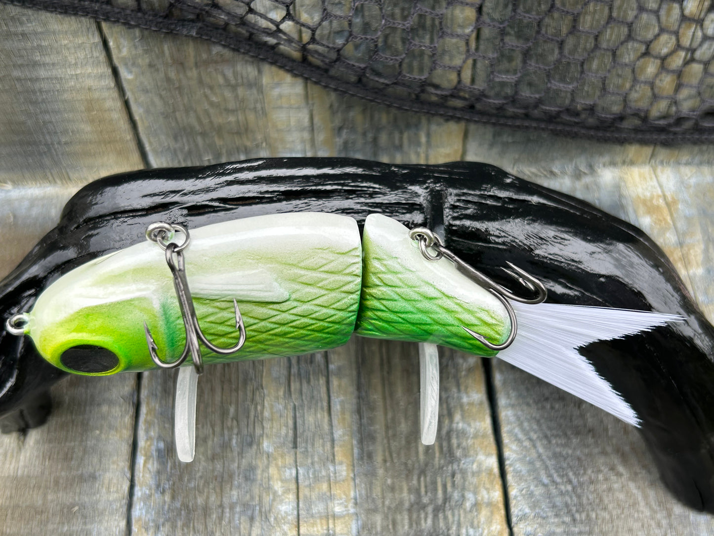 SOARDBAITS 6” SB HATCH RESIN GLIDE BAIT! 1.9 oz slow sink!