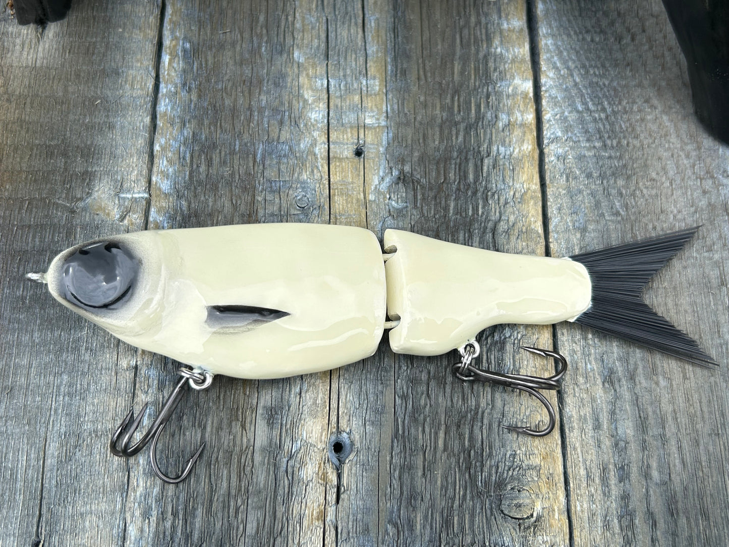 SOARDBAITS 7.5” SB SHAD SLIM RESIN GLIDE BAIT! 2.0 oz slow sink!