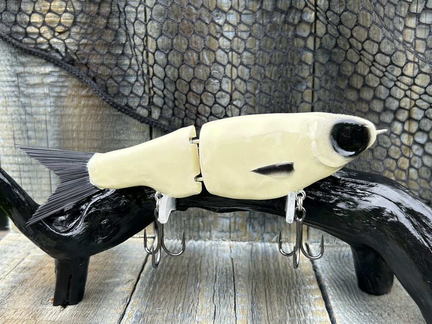 SOARDBAITS 7.5” SB SHAD SLIM RESIN GLIDE BAIT! 2.0 oz slow sink!
