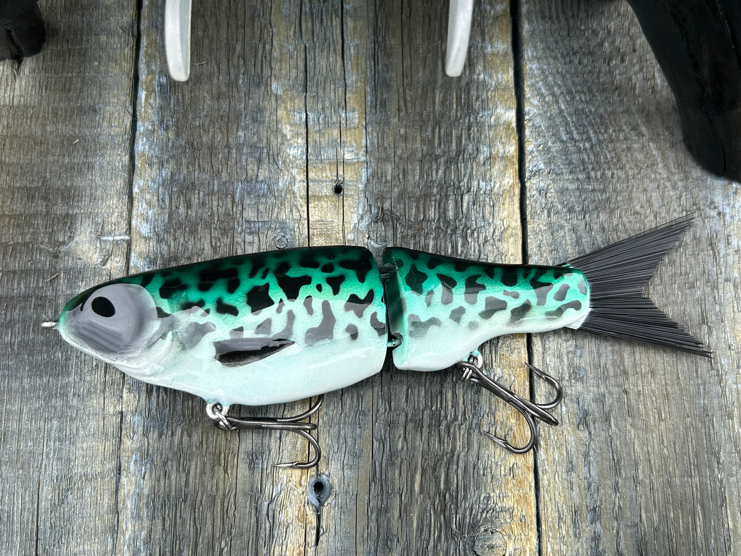 SOARDBAITS 7.5” SB SHAD SLIM RESIN GLIDE BAIT! 2.0 oz slow sink!