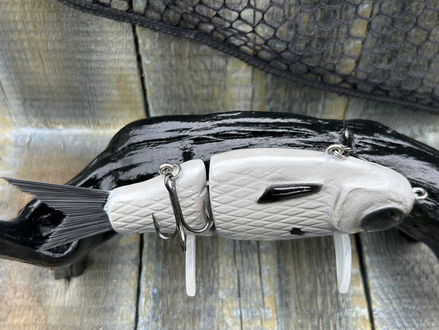 SOARDBAITS 6” SB HATCH RESIN GLIDE BAIT! 1.9 oz slow sink!
