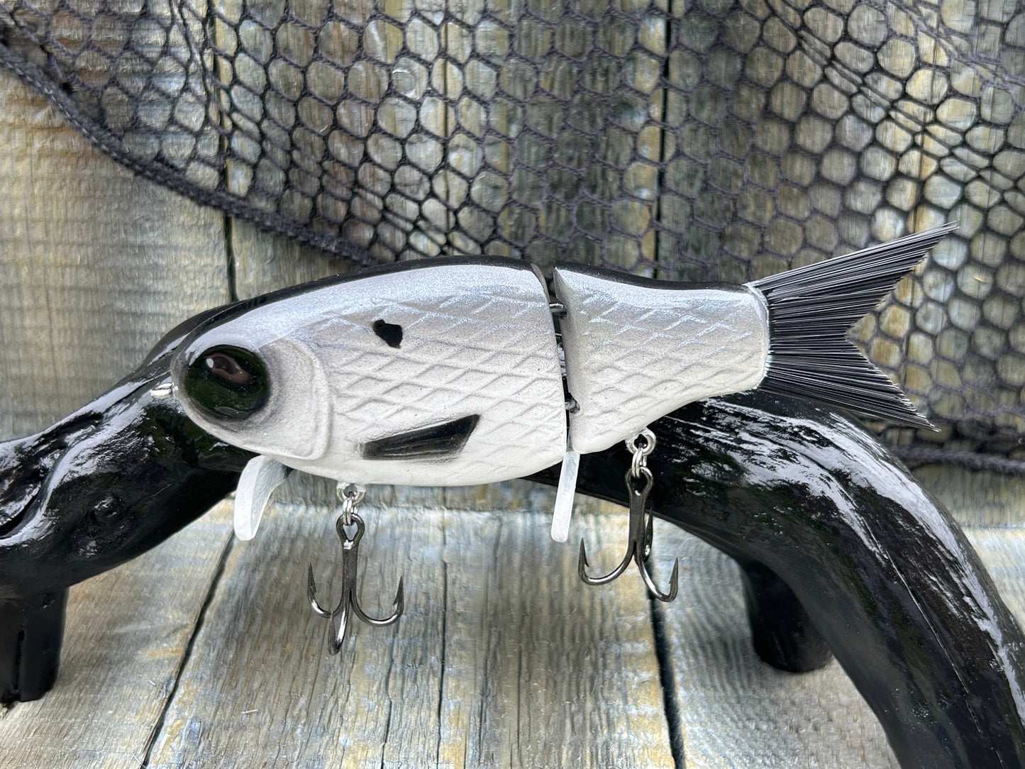 SOARDBAITS 6” SB HATCH RESIN GLIDE BAIT! 1.9 oz slow sink!
