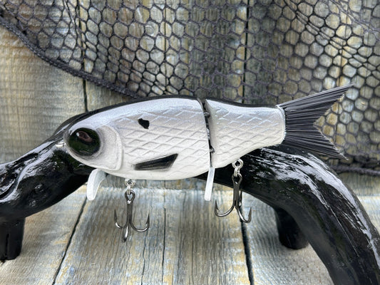 SOARDBAITS 6” SB HATCH RESIN GLIDE BAIT! 1.9 oz slow sink!