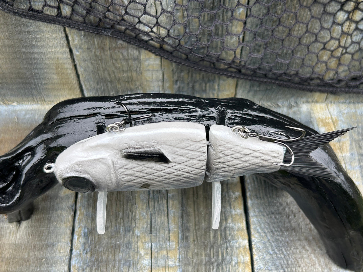 SOARDBAITS 6” SB HATCH RESIN GLIDE BAIT! 1.9 oz slow sink!