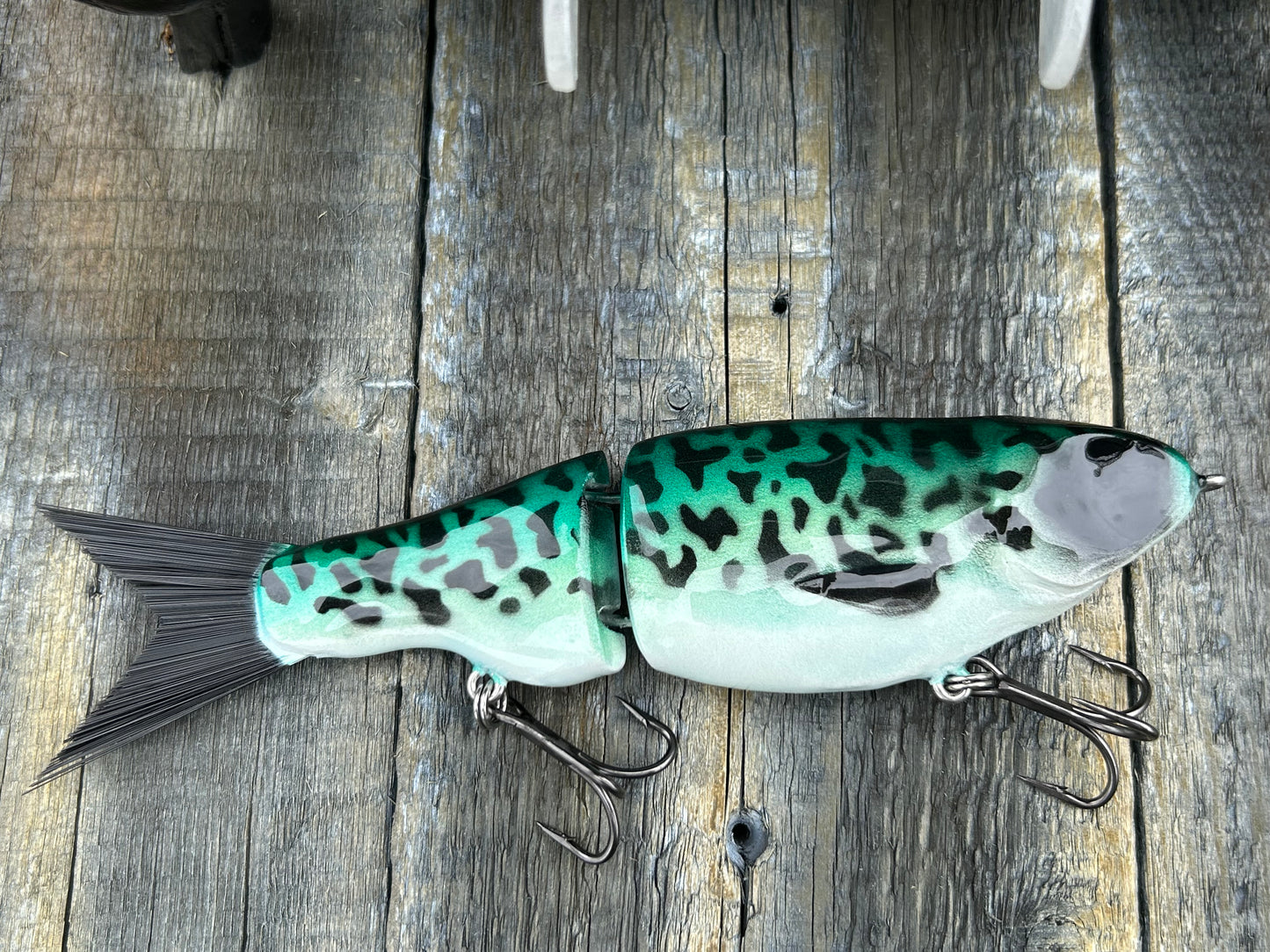 SOARDBAITS 7.5” SB SHAD SLIM RESIN GLIDE BAIT! 2.0 oz slow sink!