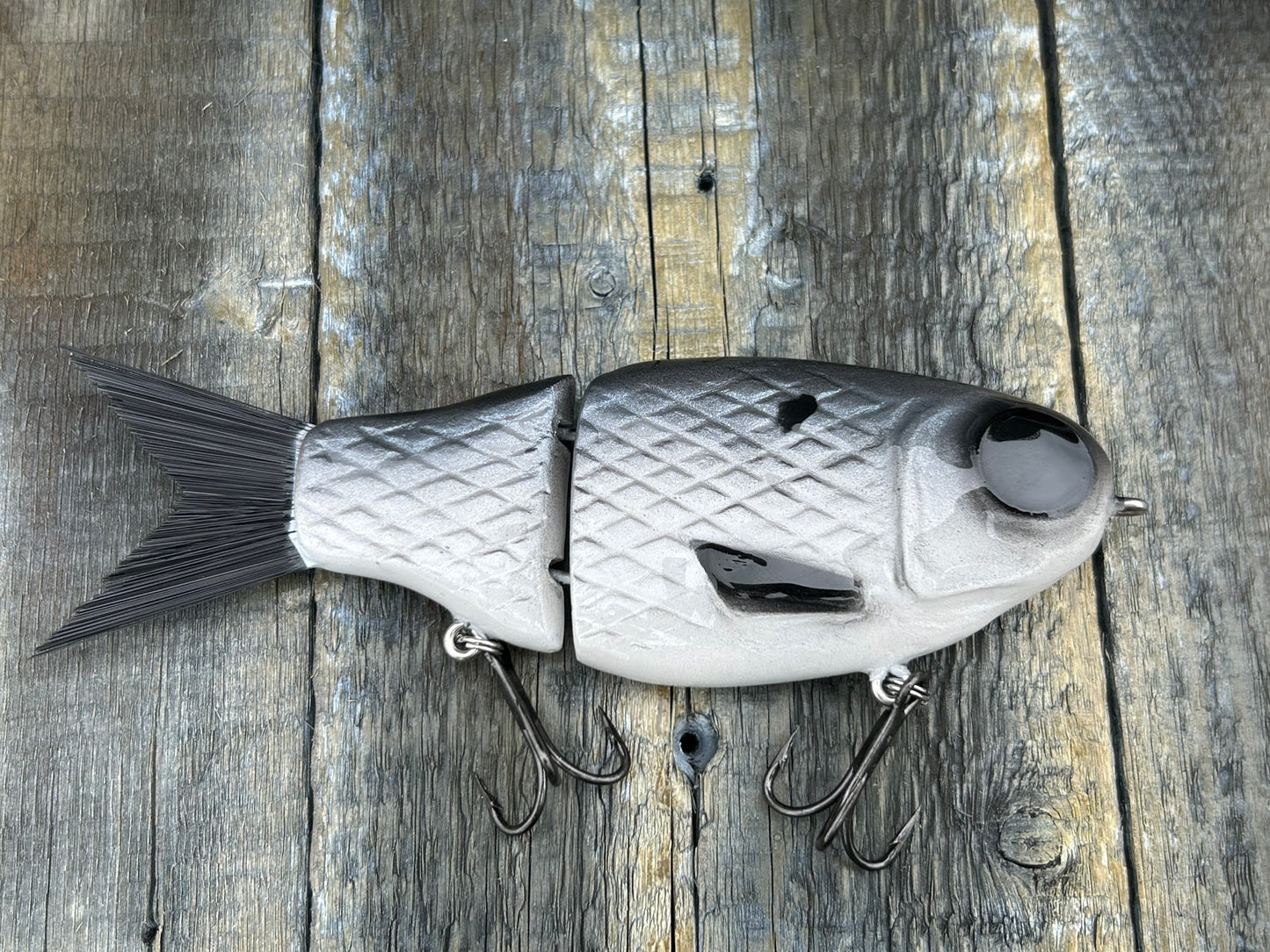 SOARDBAITS 6” SB HATCH RESIN GLIDE BAIT! 1.9 oz slow sink!