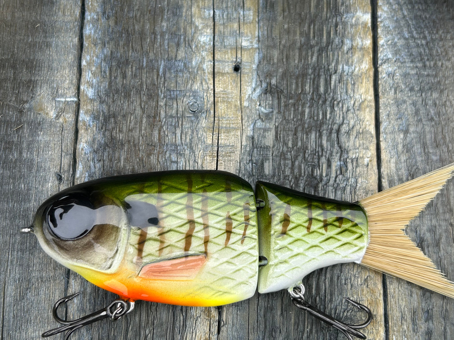SOARDBAITS 6” SB HATCH RESIN GLIDE BAIT! 1.9 oz slow sink!