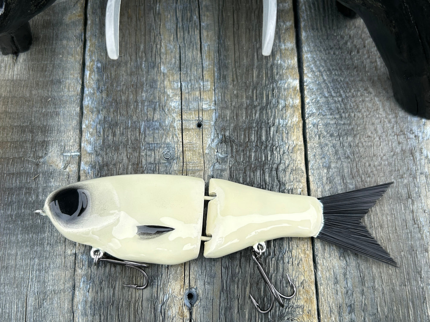 SOARDBAITS 6.75” SB SHAD MINI RESIN GLIDE BAIT! 1.9 oz slow sink!