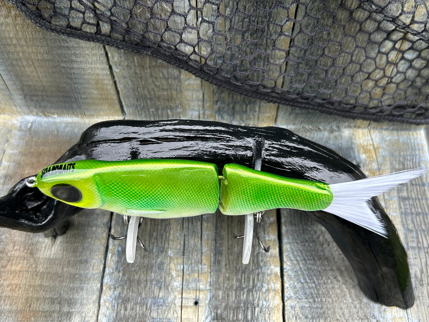 SOARDBAITS 7.5” SB SHAD SLIM RESIN GLIDE BAIT! 2.0 oz slow sink!