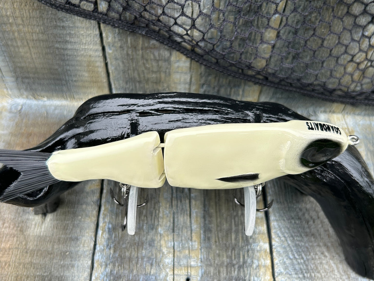 SOARDBAITS 7.5” SB SHAD SLIM RESIN GLIDE BAIT! 2.0 oz slow sink!