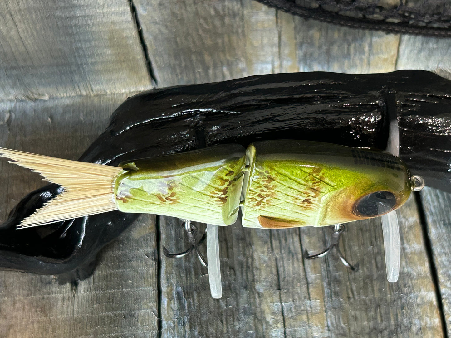 SOARDBAITS 5” SB HATCH FINESSE RESIN GLIDE BAIT! 1.5 oz slow sink!