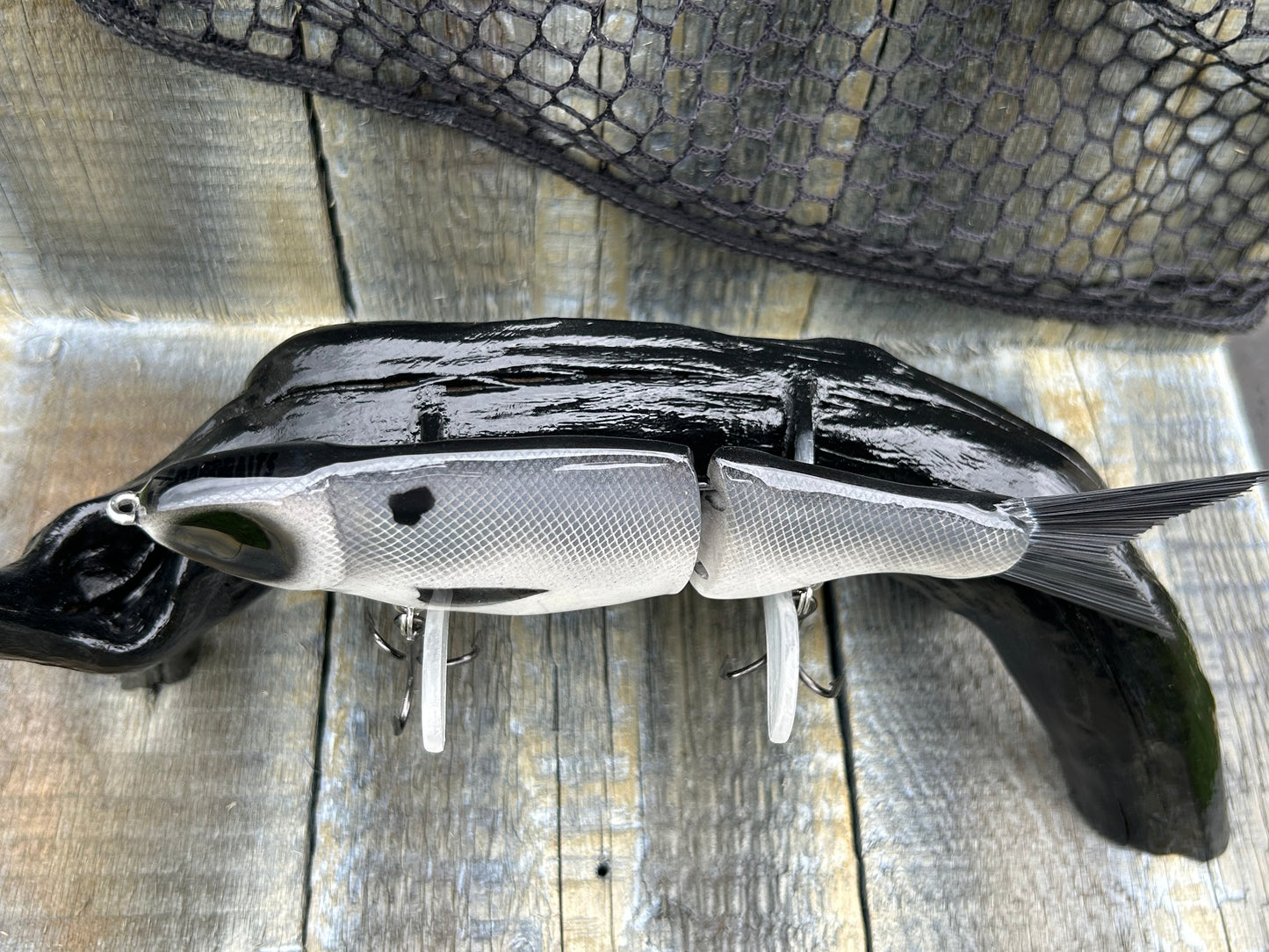SOARDBAITS 7.5” SB SHAD SLIM RESIN GLIDE BAIT! 2.0 oz slow sink!