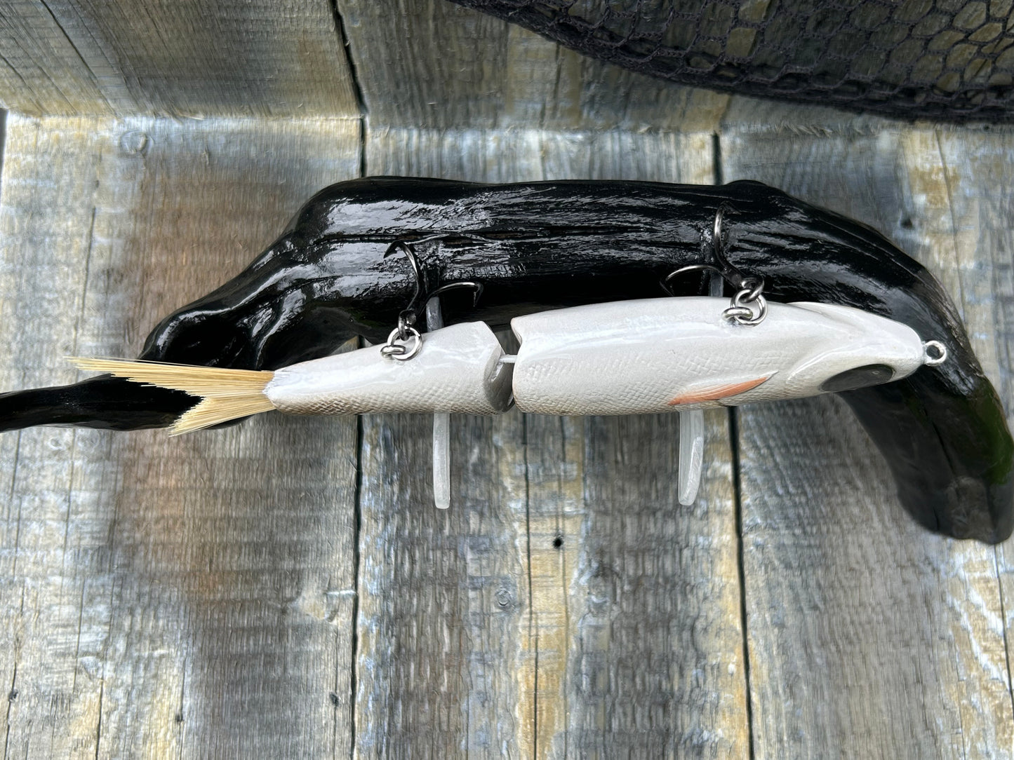 SOARDBAITS 7” SB SHAD RESIN GLIDE BAIT! 2.5 oz slow/medium sink!