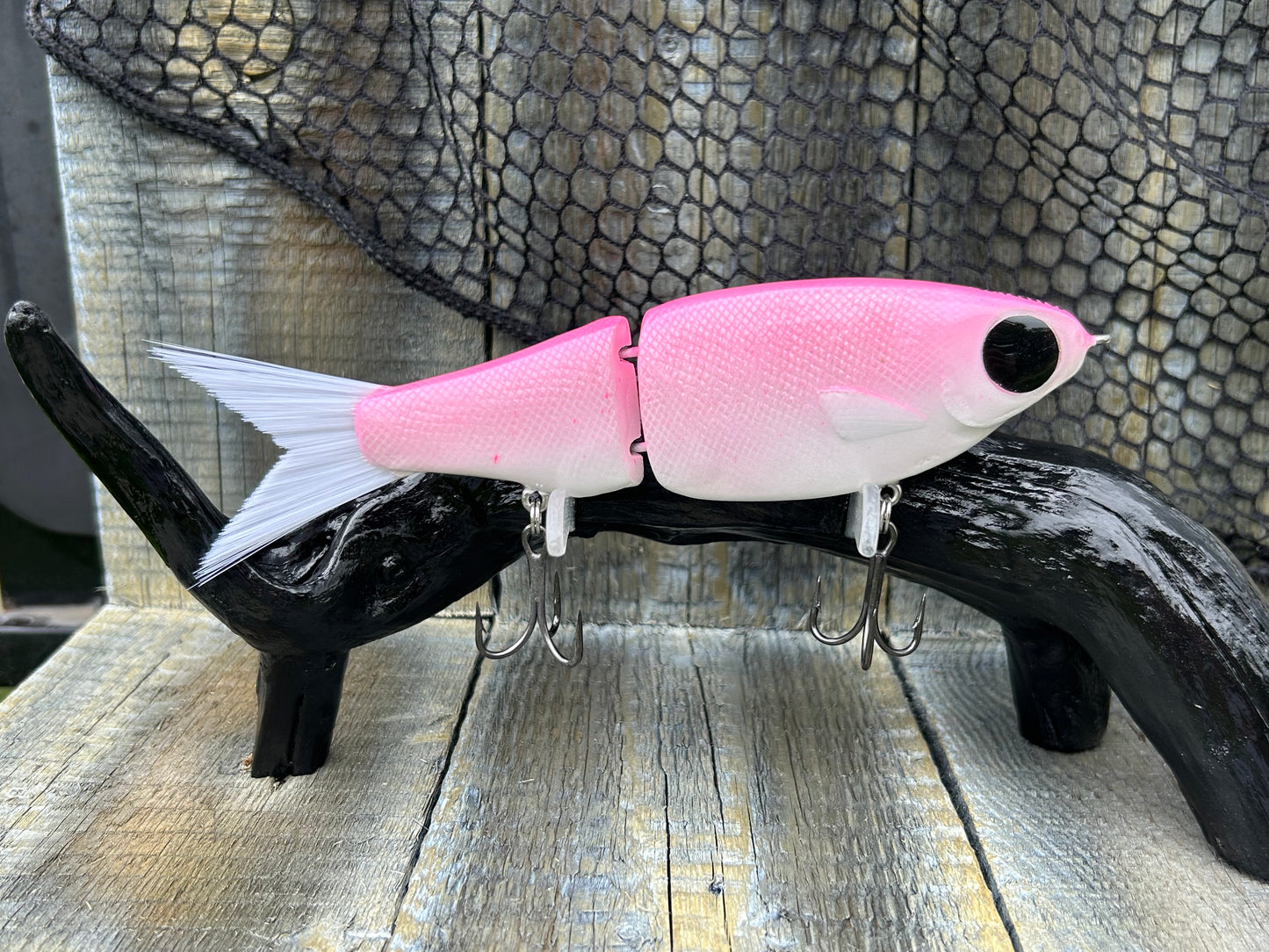 SOARDBAITS 7” SB SHAD RESIN GLIDE BAIT! 2.5 oz slow/medium sink!