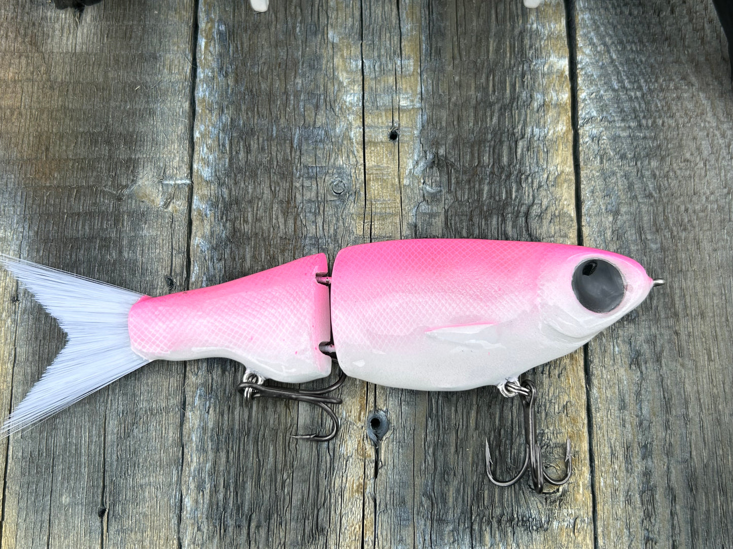 SOARDBAITS 7.5” SB SHAD SLIM RESIN GLIDE BAIT! 2.0 oz slow sink!