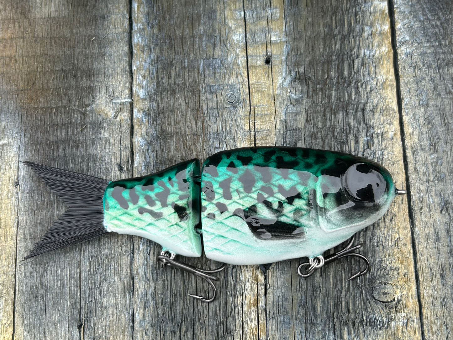 SOARDBAITS 6” SB HATCH RESIN GLIDE BAIT! 1.9 oz slow sink!