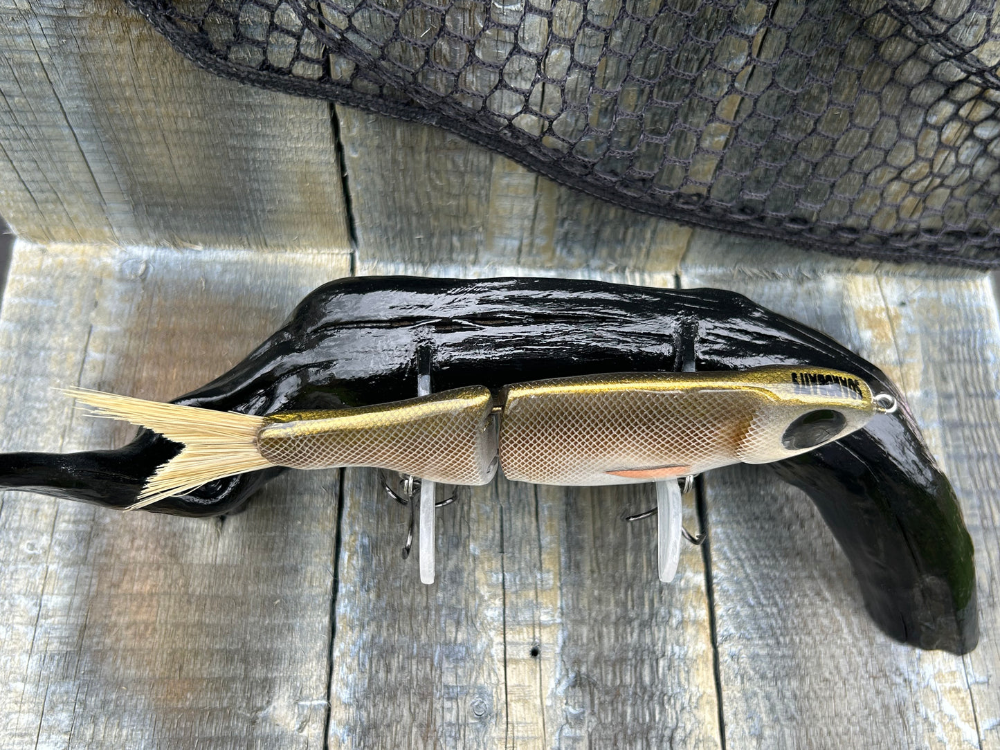 SOARDBAITS 7.5” SB SHAD SLIM RESIN GLIDE BAIT! 2.0 oz slow sink!