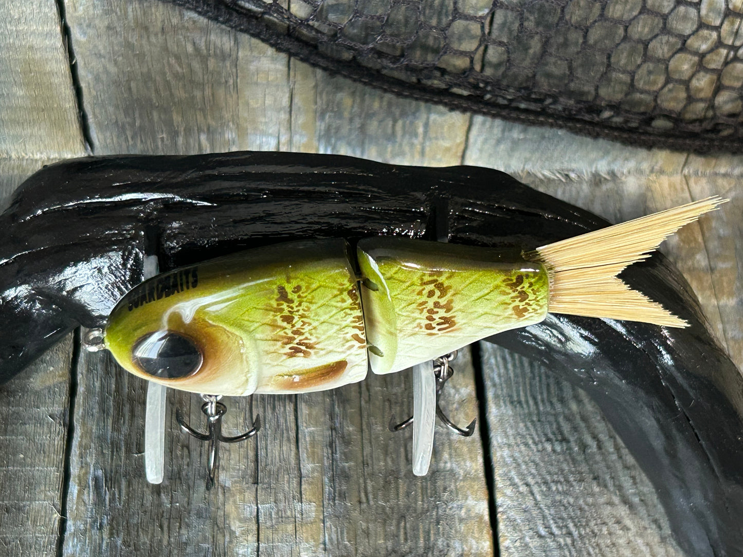 SOARDBAITS 5” SB HATCH FINESSE RESIN GLIDE BAIT! 1.5 oz slow sink!