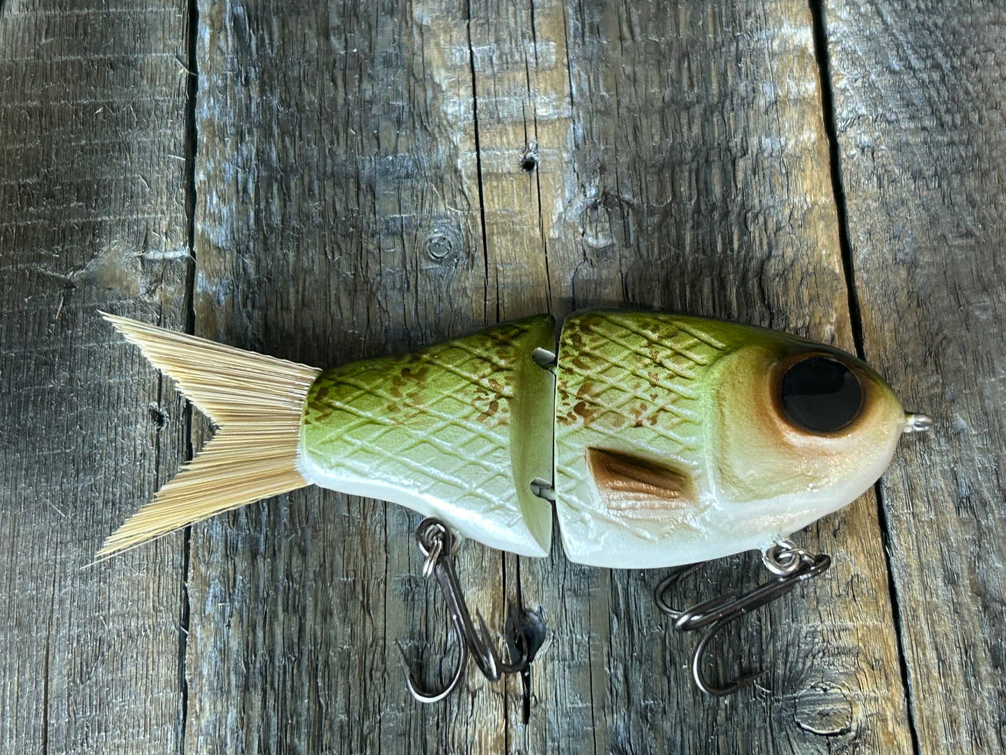 SOARDBAITS 5” SB HATCH FINESSE RESIN GLIDE BAIT! 1.5 oz slow sink!