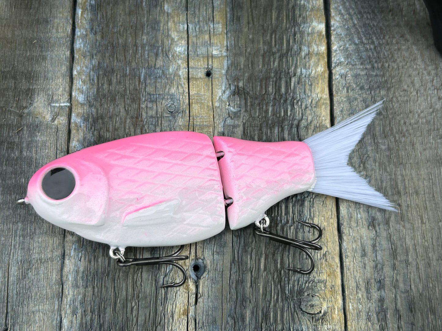 SOARDBAITS 6” SB HATCH RESIN GLIDE BAIT! 1.9 oz slow sink!
