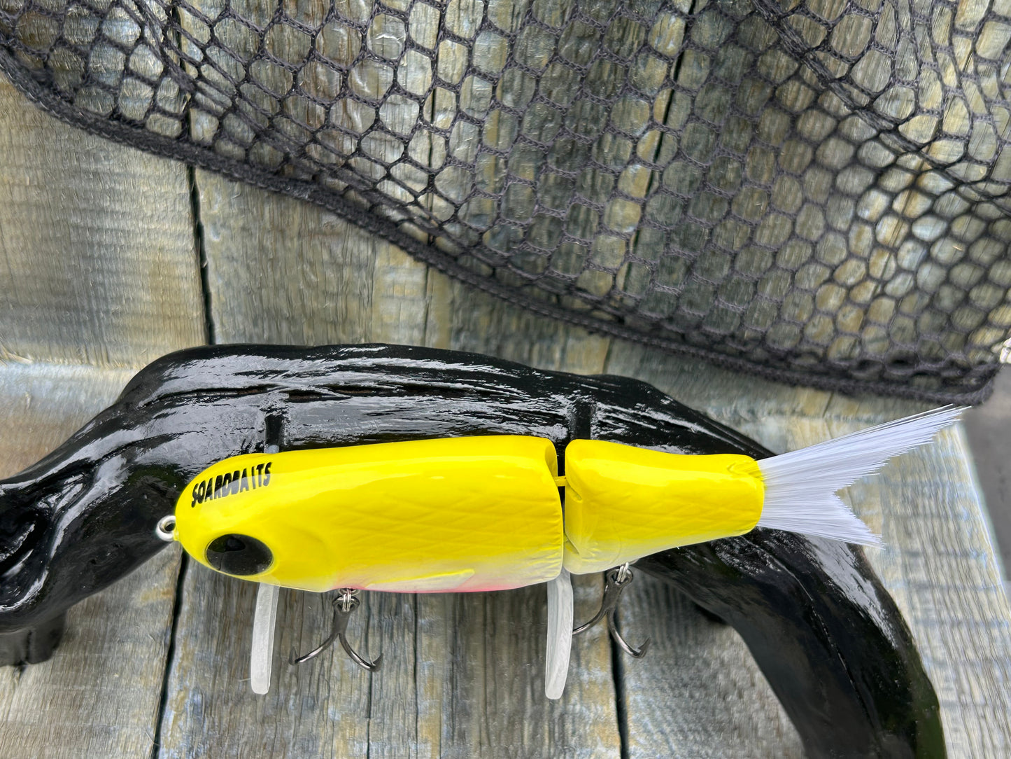 SOARDBAITS 6” SB HATCH RESIN GLIDE BAIT! 1.9 oz slow sink!