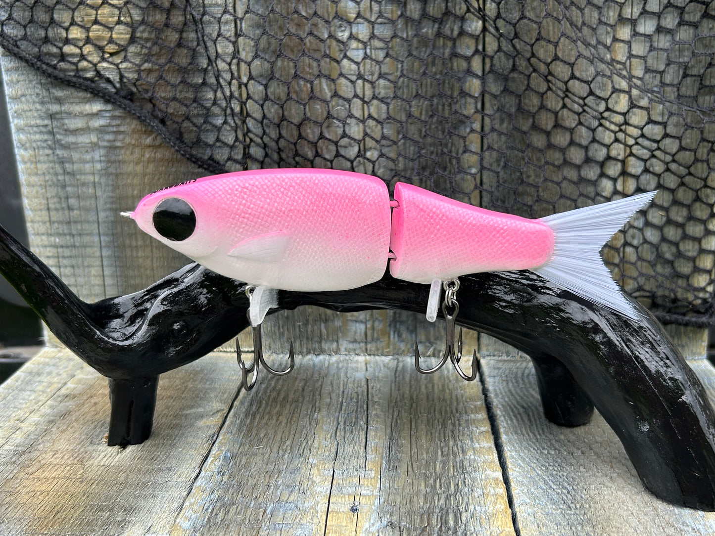 SOARDBAITS 7” SB SHAD RESIN GLIDE BAIT! 2.5 oz slow/medium sink!