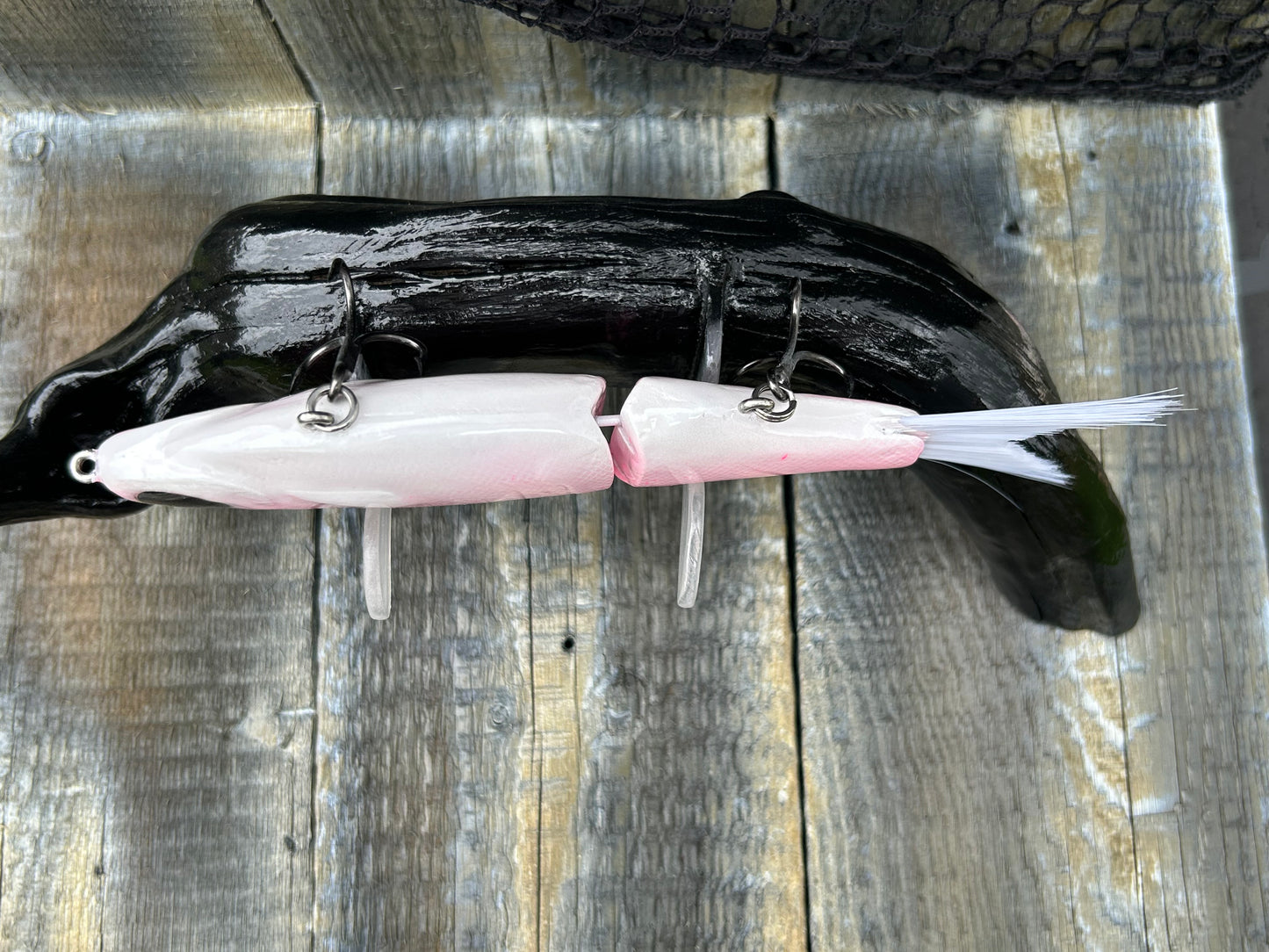 SOARDBAITS 7” SB SHAD RESIN GLIDE BAIT! 2.5 oz slow/medium sink!