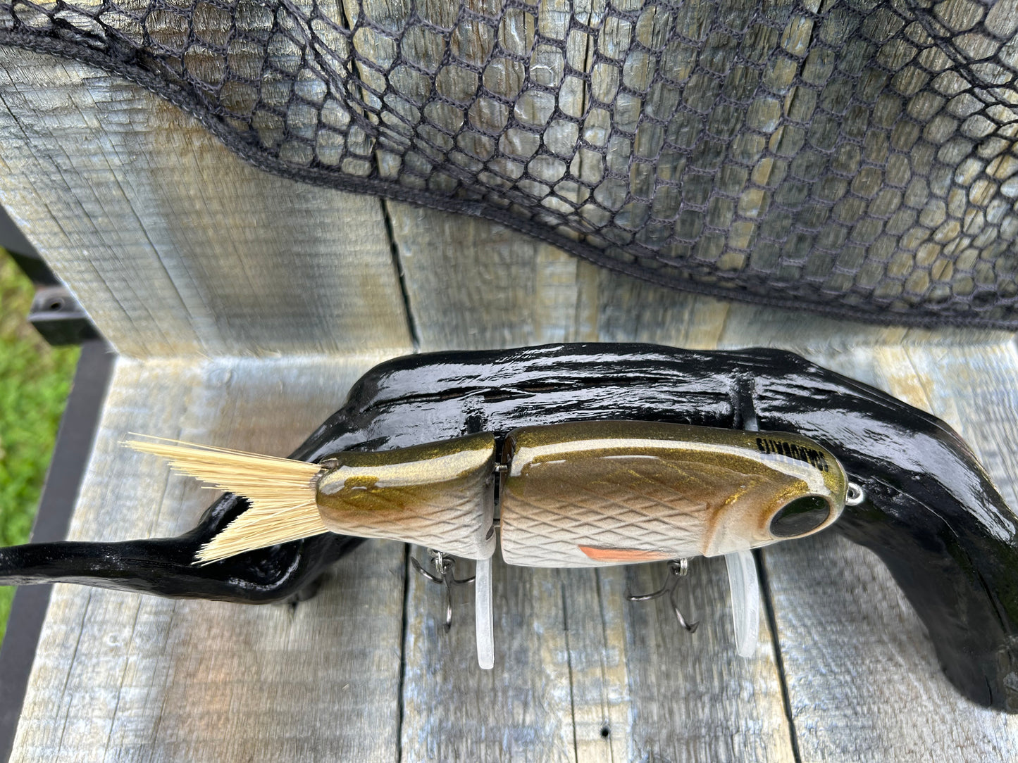 SOARDBAITS 6” SB HATCH RESIN GLIDE BAIT! 1.9 oz slow sink!