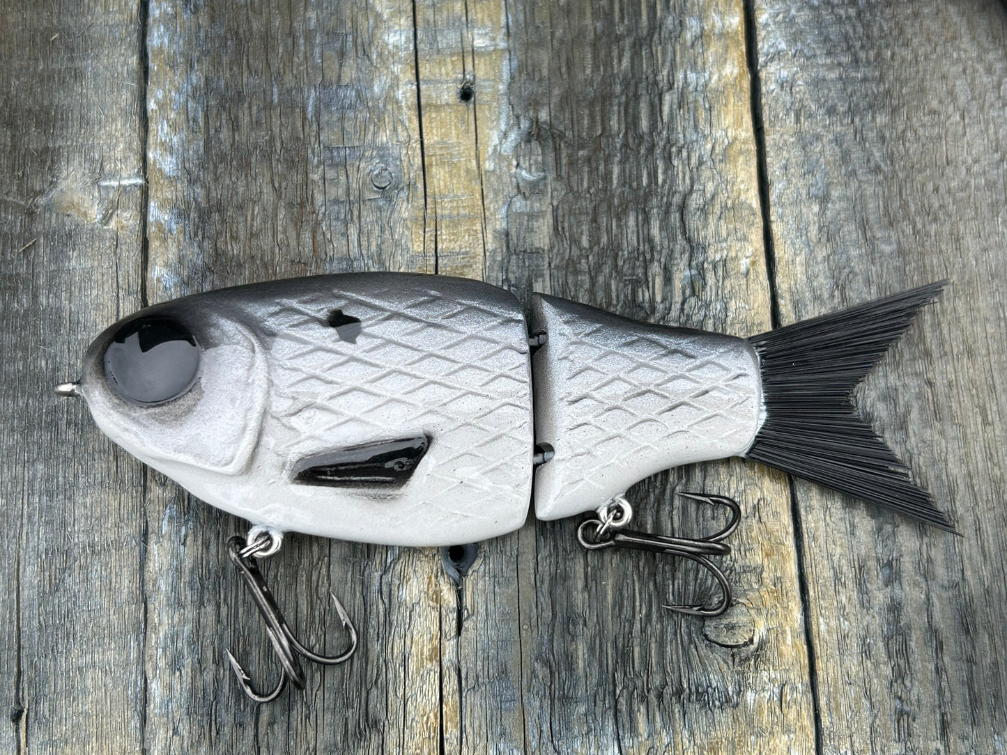 SOARDBAITS 6” SB HATCH RESIN GLIDE BAIT! 1.9 oz slow sink!