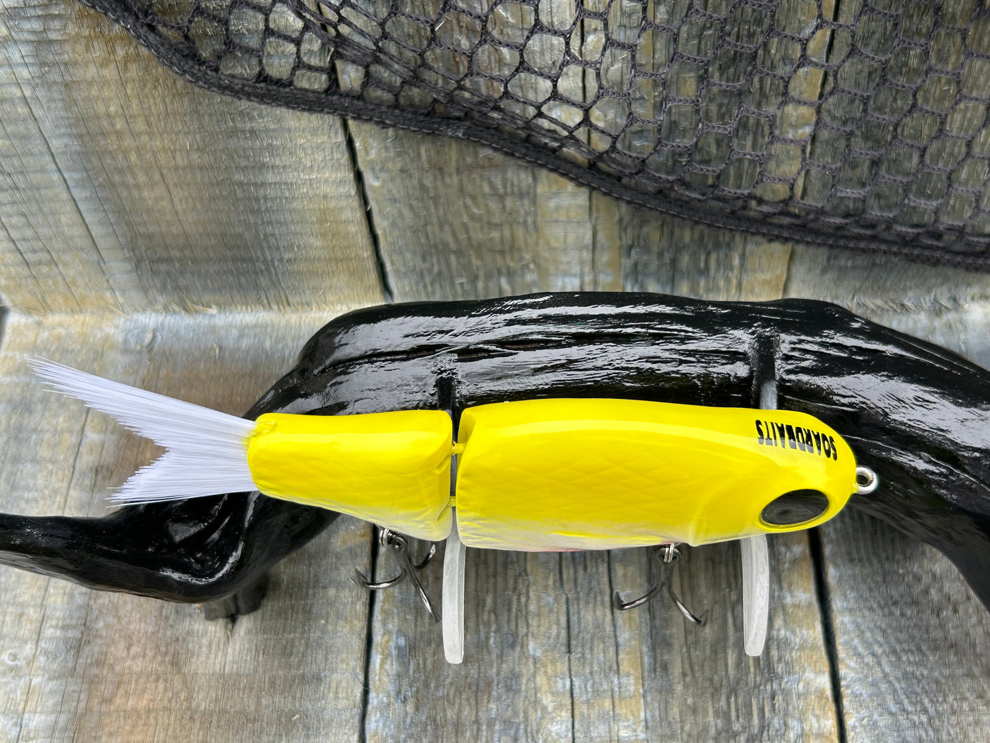 SOARDBAITS 6” SB HATCH RESIN GLIDE BAIT! 1.9 oz slow sink!
