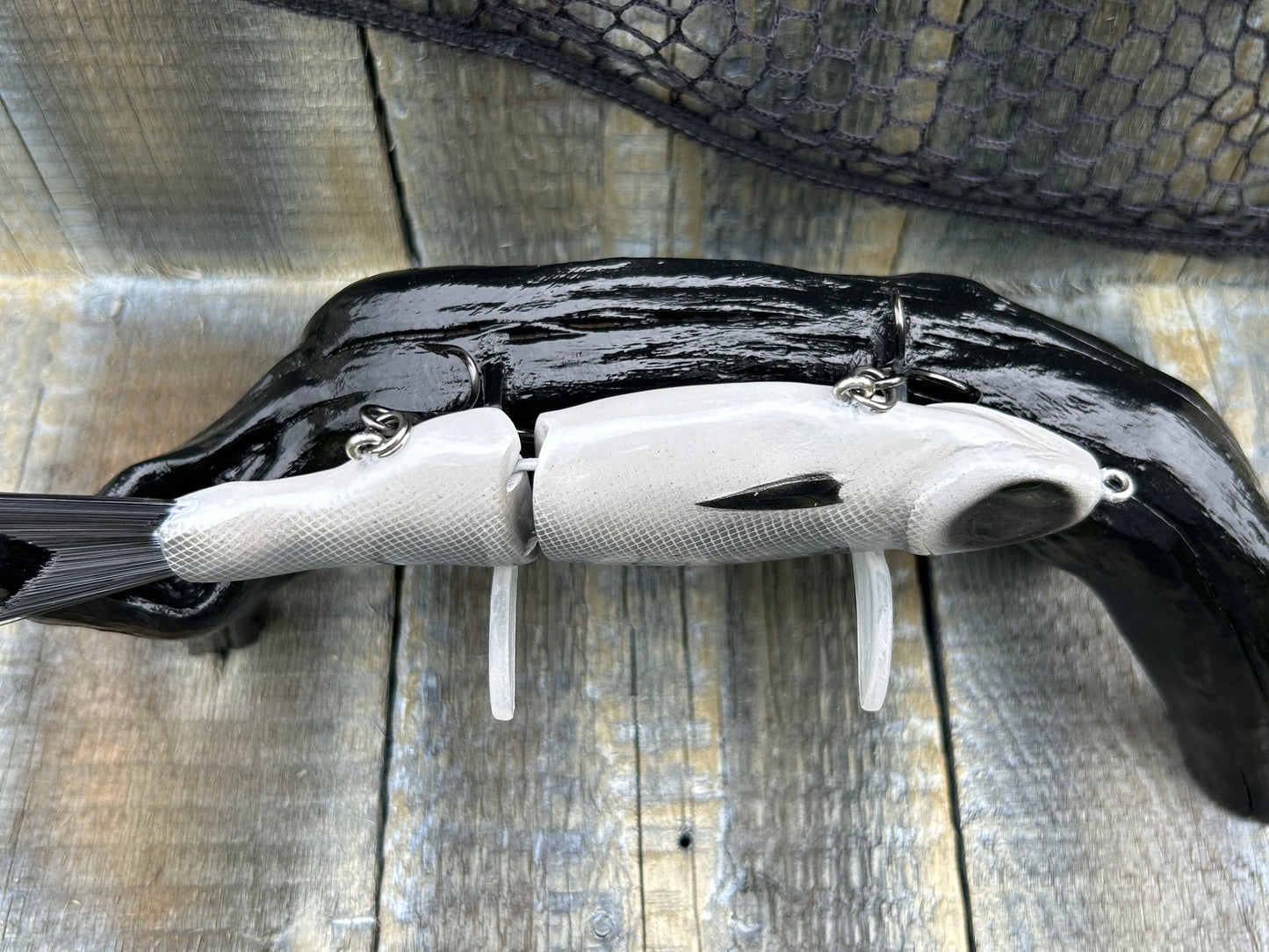 SOARDBAITS 7.5” SB SHAD SLIM RESIN GLIDE BAIT! 2.0 oz slow sink!