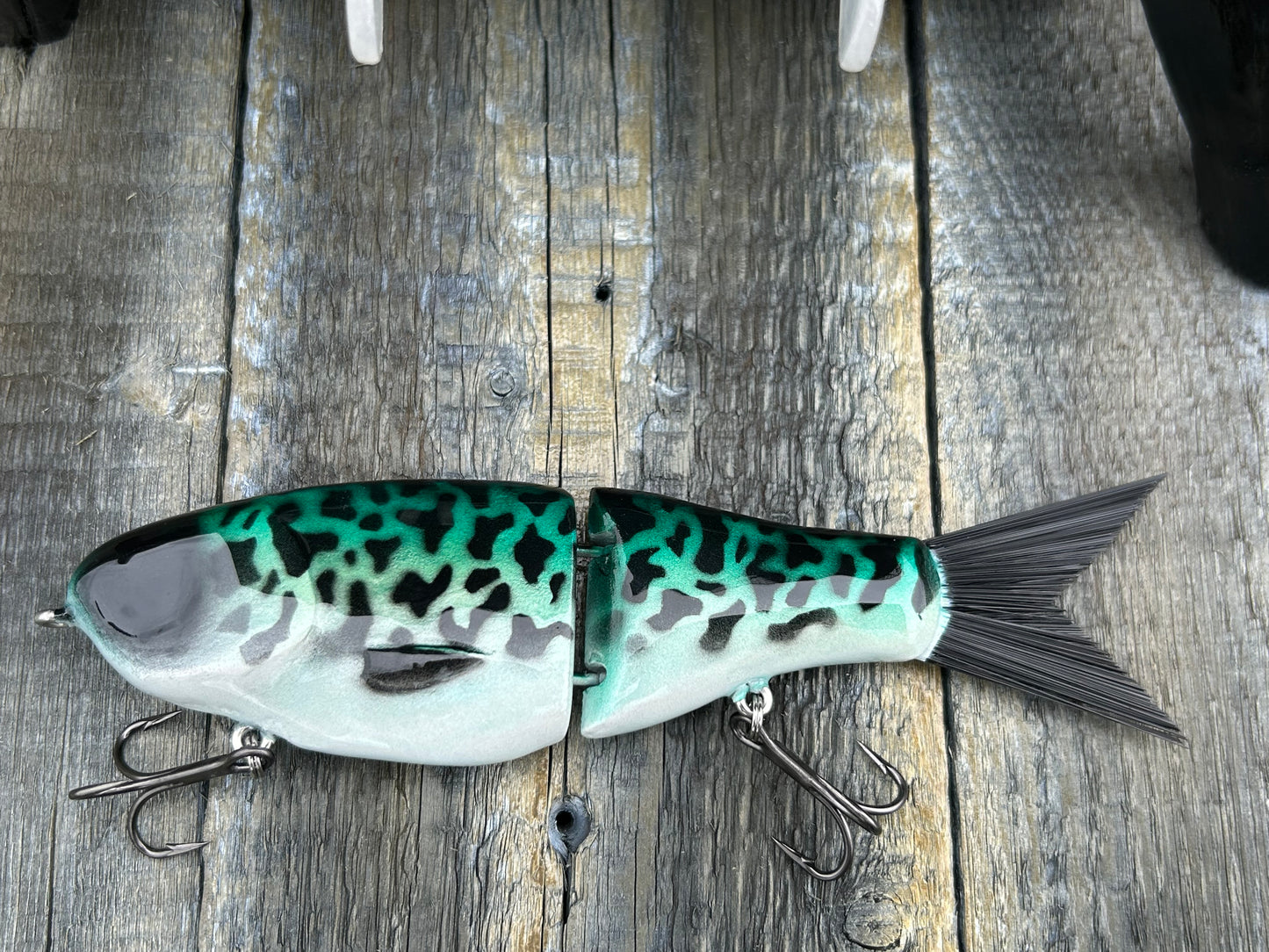 SOARDBAITS 6.75” SB SHAD MINI RESIN GLIDE BAIT! 1.9 oz slow sink!