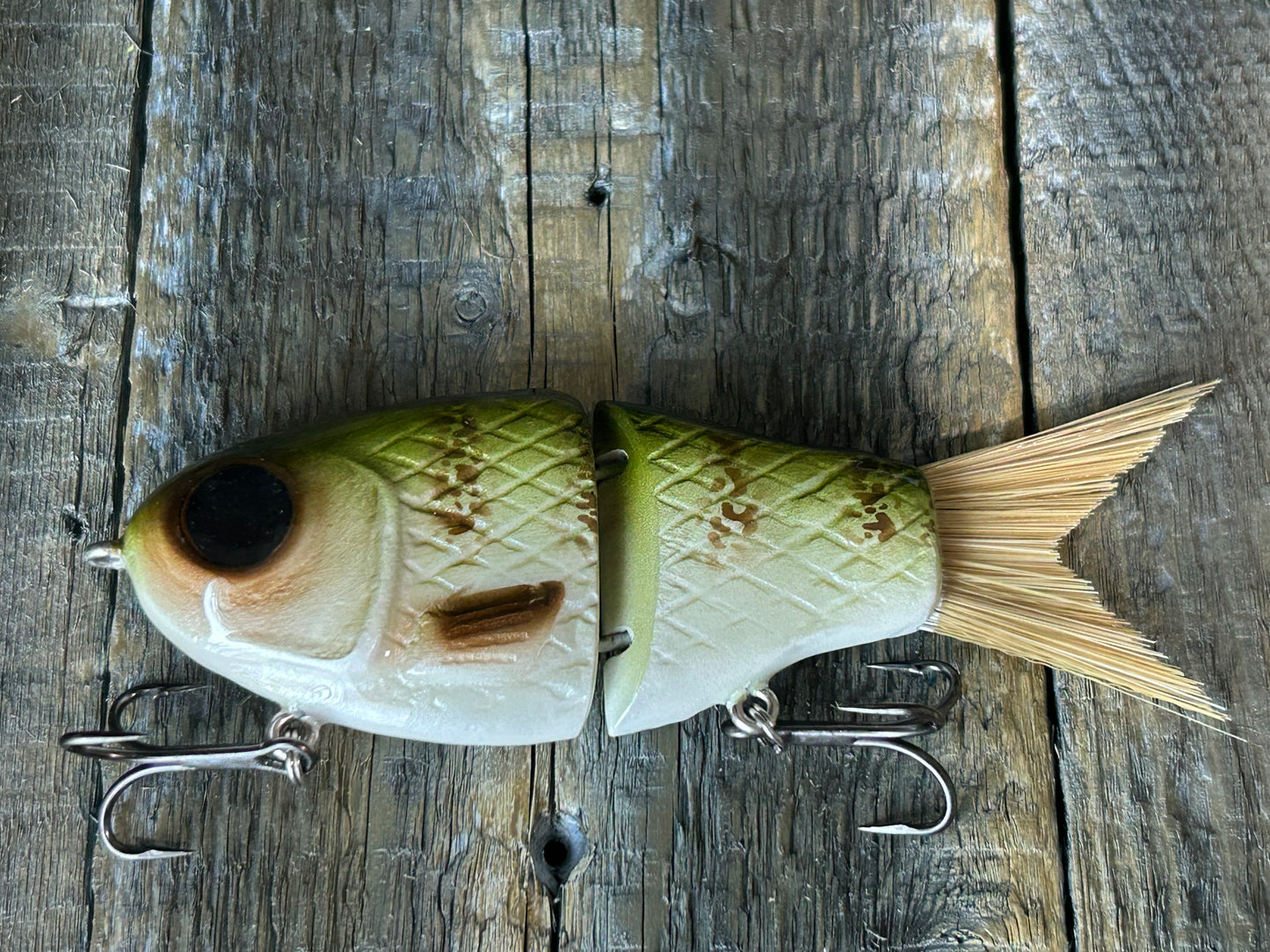 SOARDBAITS 5” SB HATCH FINESSE RESIN GLIDE BAIT! 1.5 oz slow sink!