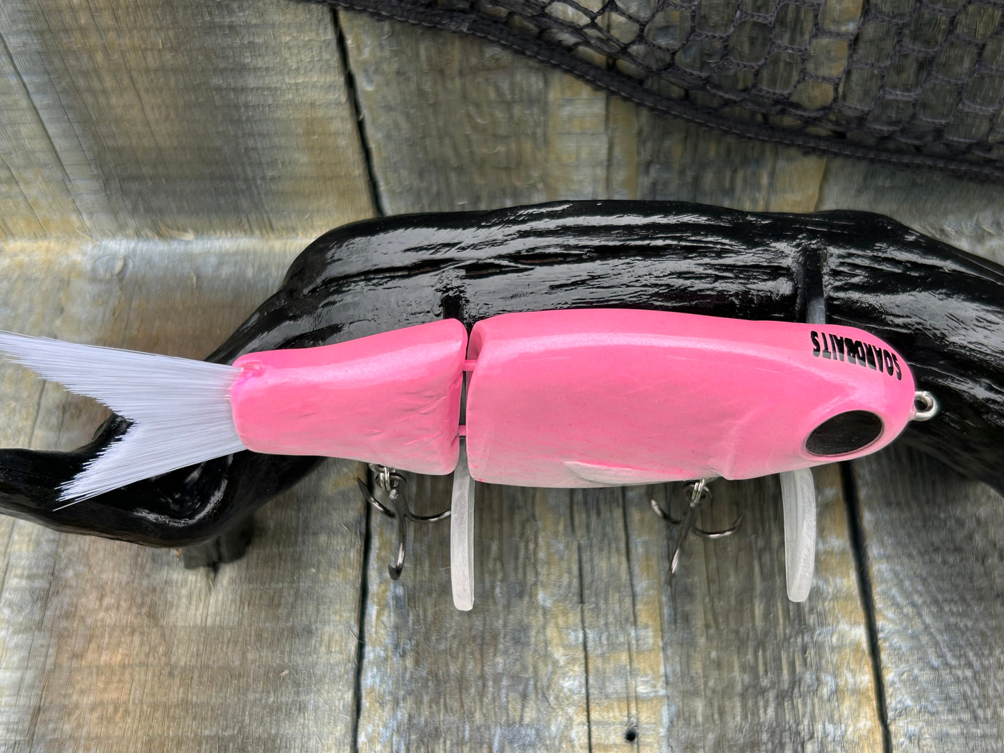 SOARDBAITS 6” SB HATCH RESIN GLIDE BAIT! 1.9 oz slow sink!