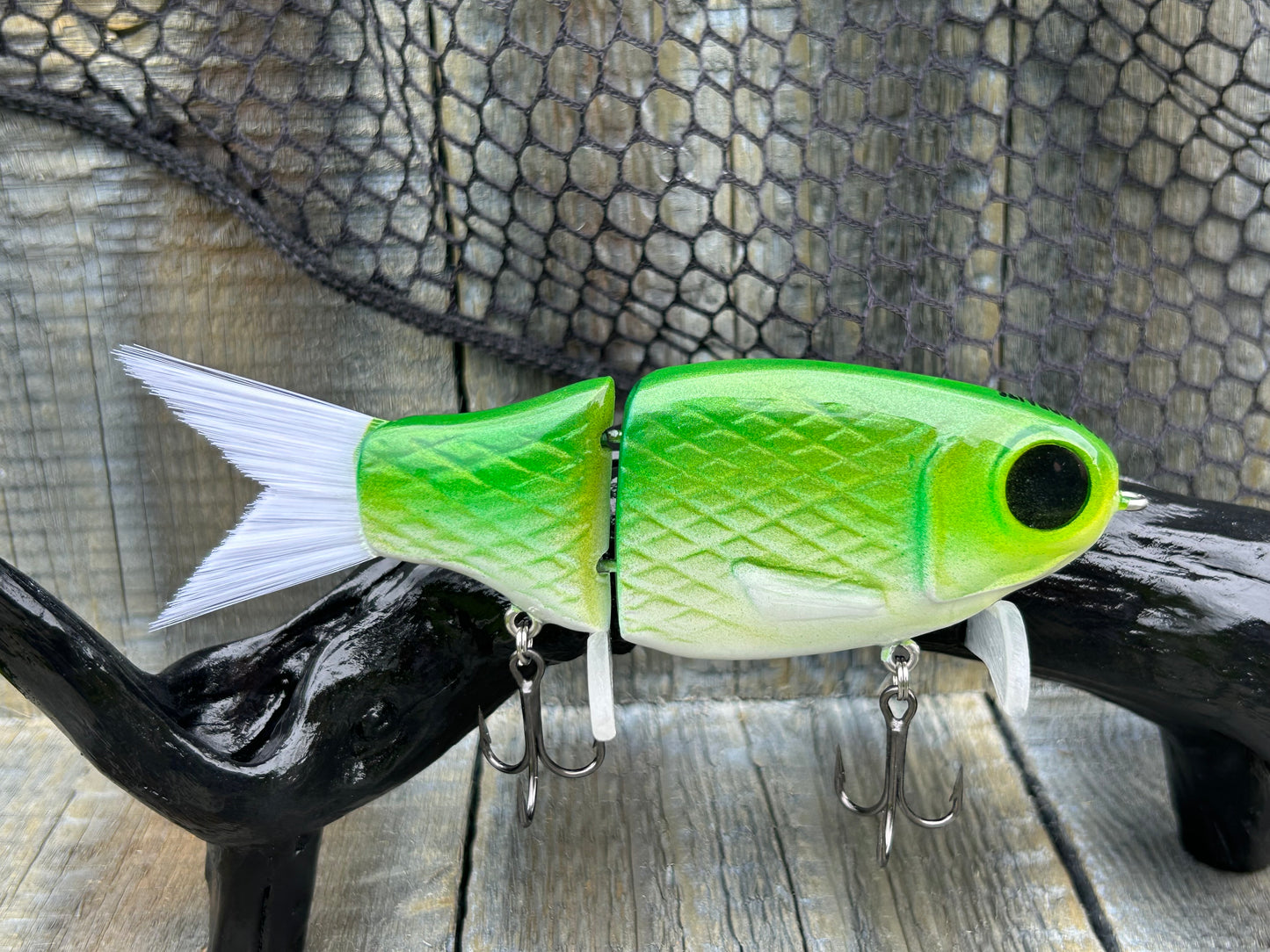 SOARDBAITS 6” SB HATCH RESIN GLIDE BAIT! 1.9 oz slow sink!