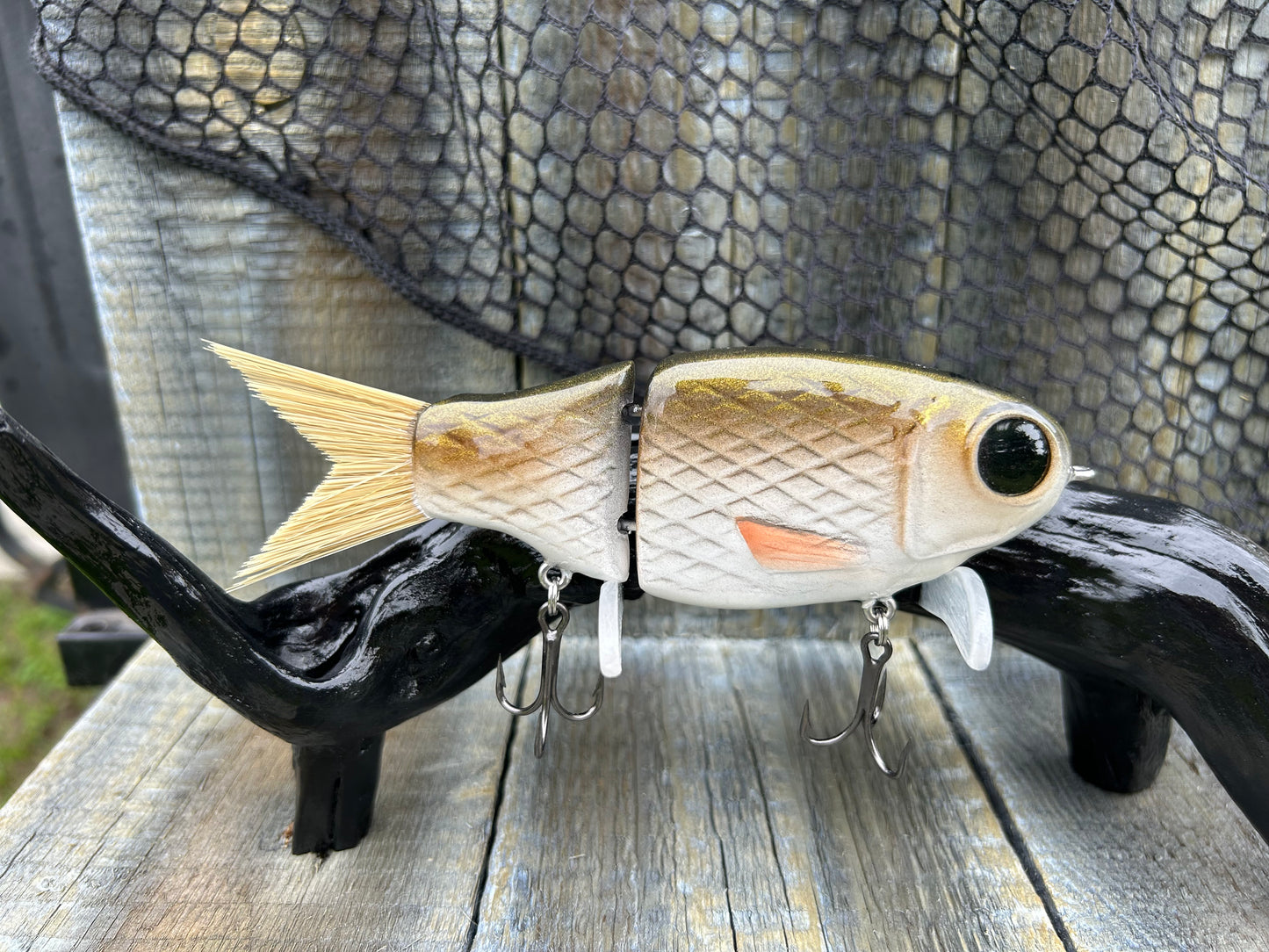 SOARDBAITS 6” SB HATCH RESIN GLIDE BAIT! 1.9 oz slow sink!