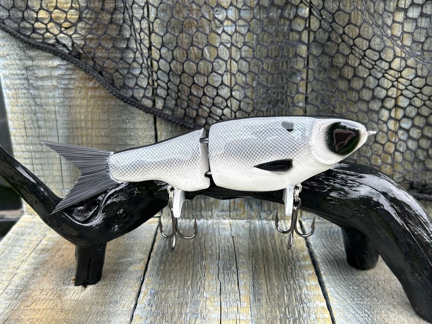 SOARDBAITS 7.5” SB SHAD SLIM RESIN GLIDE BAIT! 2.0 oz slow sink!