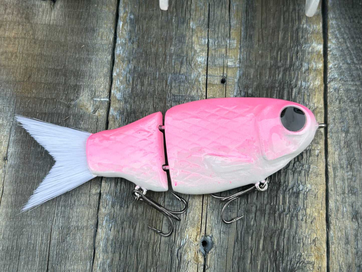 SOARDBAITS 6” SB HATCH RESIN GLIDE BAIT! 1.9 oz slow sink!