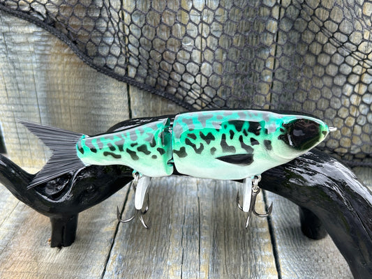 SOARDBAITS 7.5” SB SHAD SLIM RESIN GLIDE BAIT! 2.0 oz slow sink!
