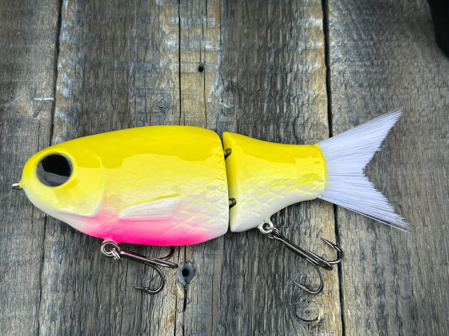 SOARDBAITS 6” SB HATCH RESIN GLIDE BAIT! 1.9 oz slow sink!