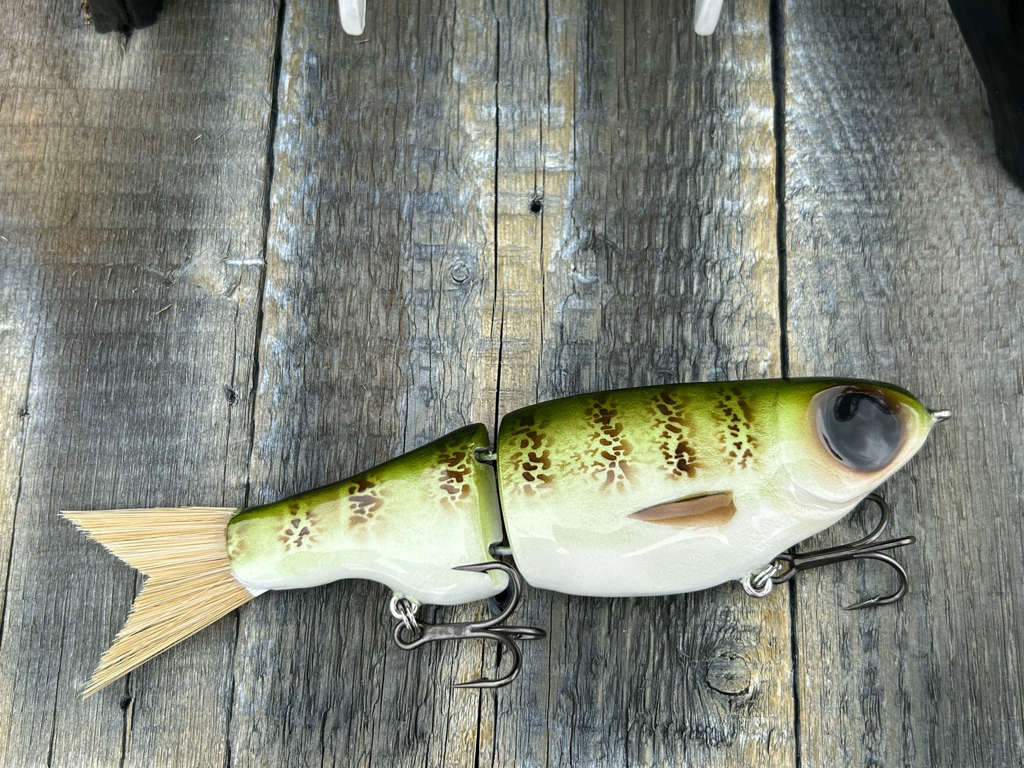SOARDBAITS 7.5” SB SHAD SLIM RESIN GLIDE BAIT! 2.0 oz slow sink!
