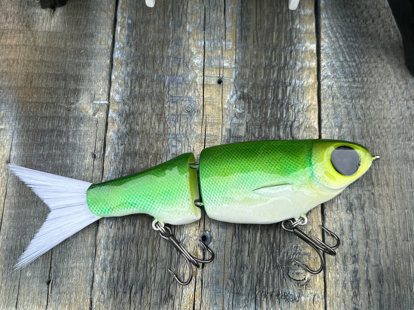 SOARDBAITS 7.5” SB SHAD SLIM RESIN GLIDE BAIT! 2.0 oz slow sink!