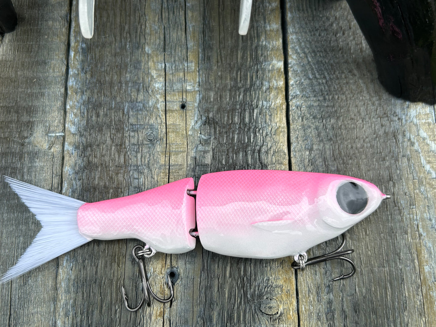 SOARDBAITS 7.5” SB SHAD SLIM RESIN GLIDE BAIT! 2.0 oz slow sink!