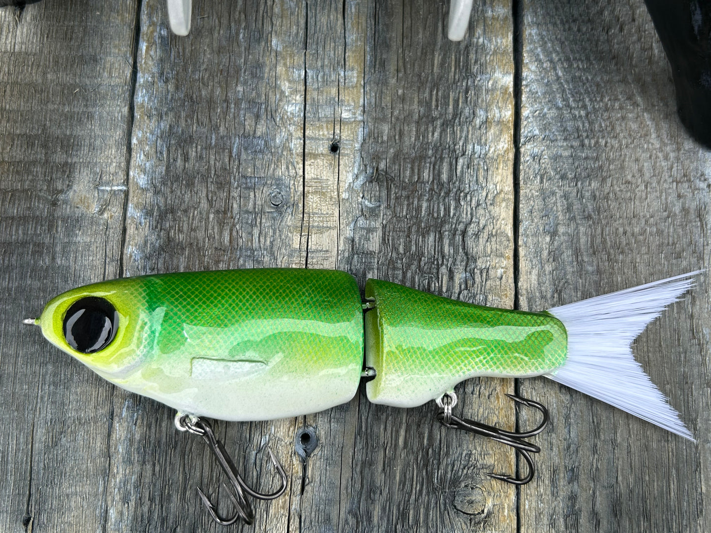 SOARDBAITS 7.5” SB SHAD SLIM RESIN GLIDE BAIT! 2.0 oz slow sink!